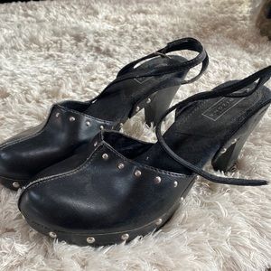 Arizona, heels, size 8m, black bling